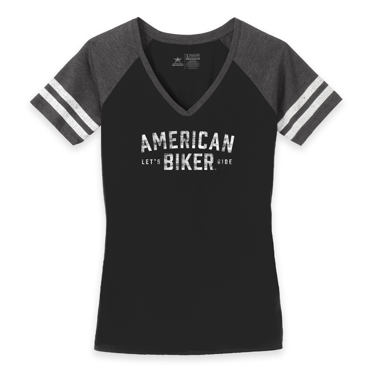 Women's Let's Ride Sport V-Neck Shirt