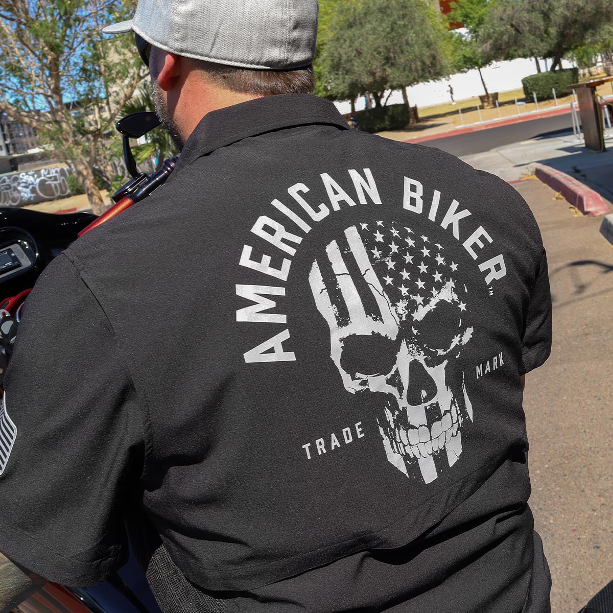 Men's Biker Sam Vented Shirt
