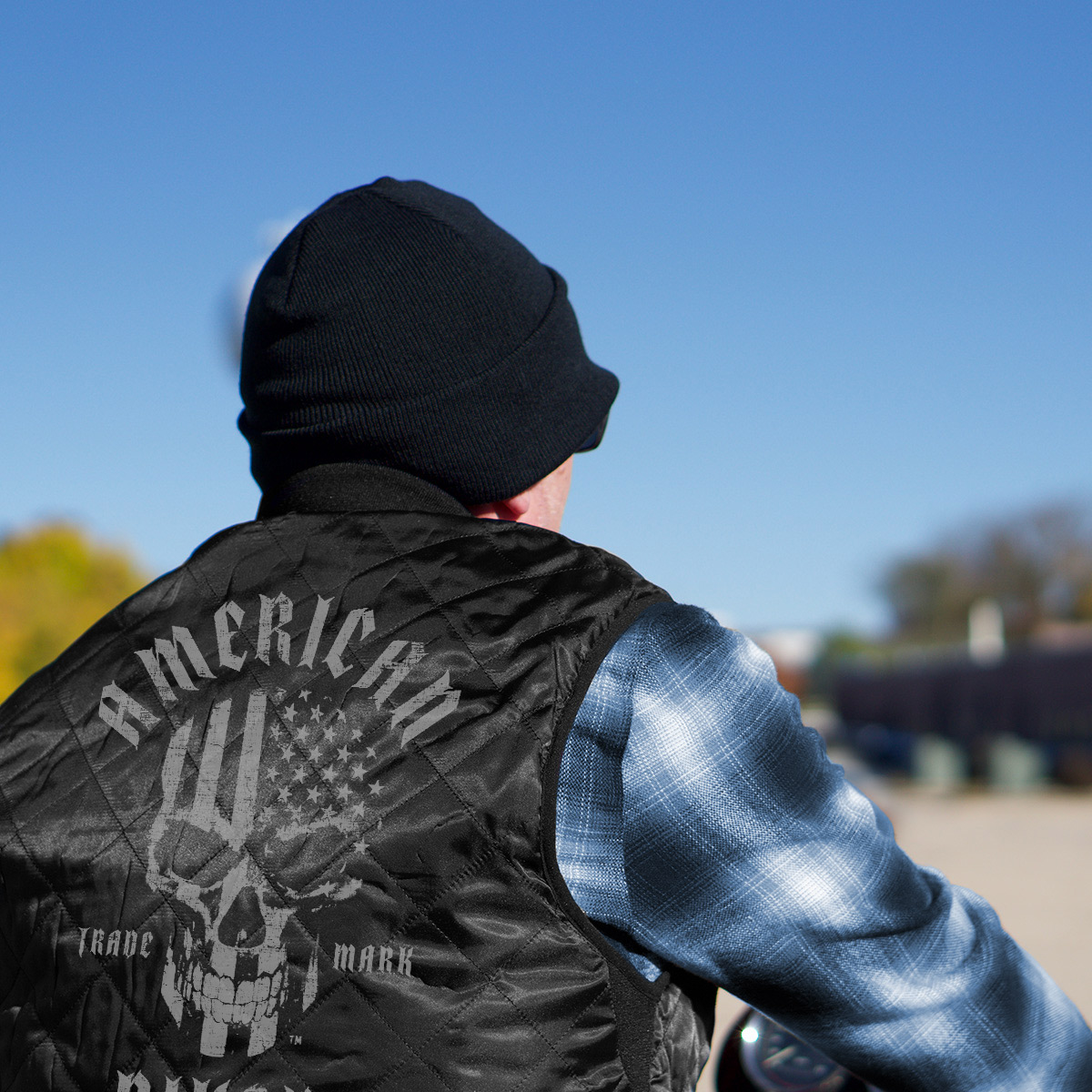 Men's Biker Sam Reversible Vest