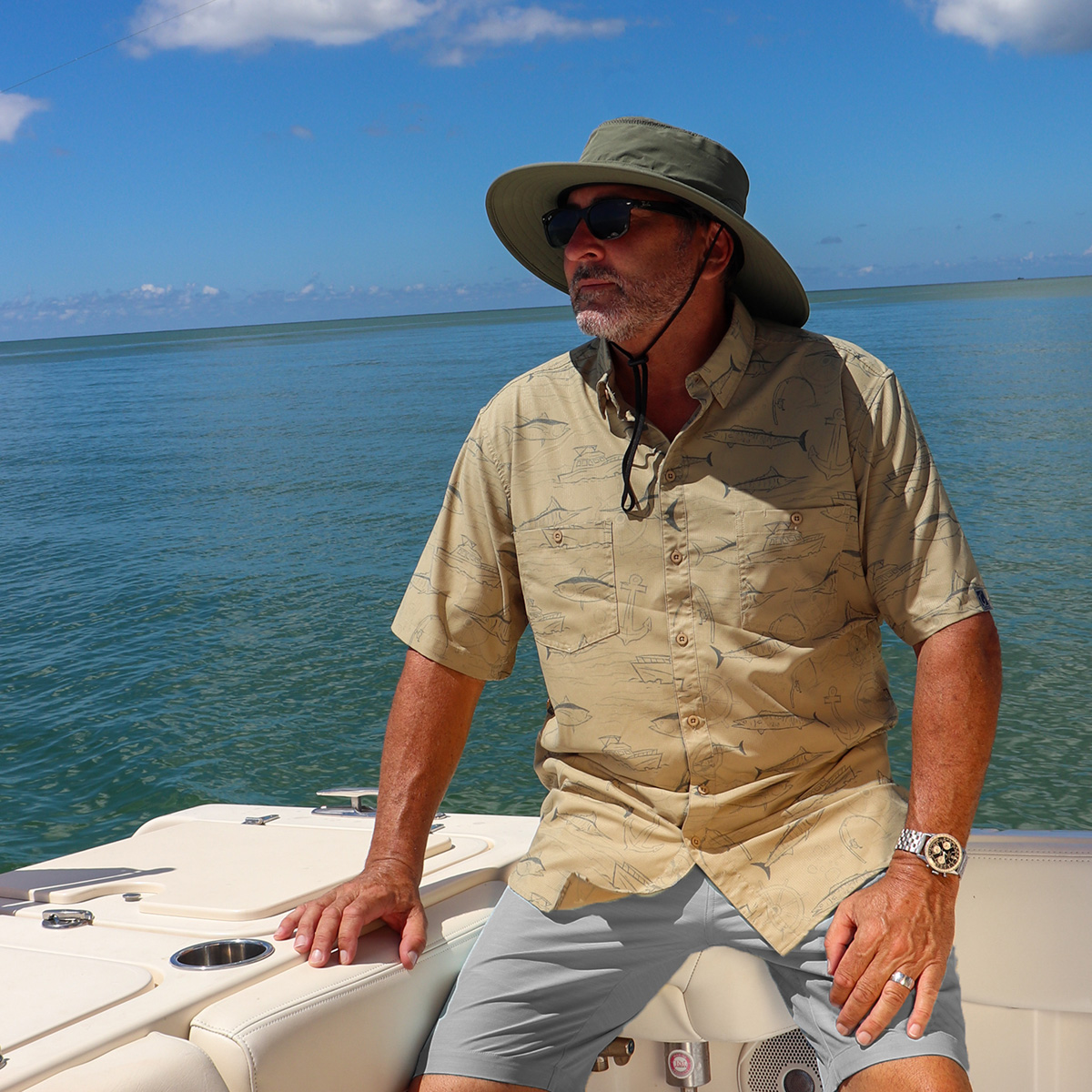 American Fisherman Men's Deep Sea Fishing Shirt