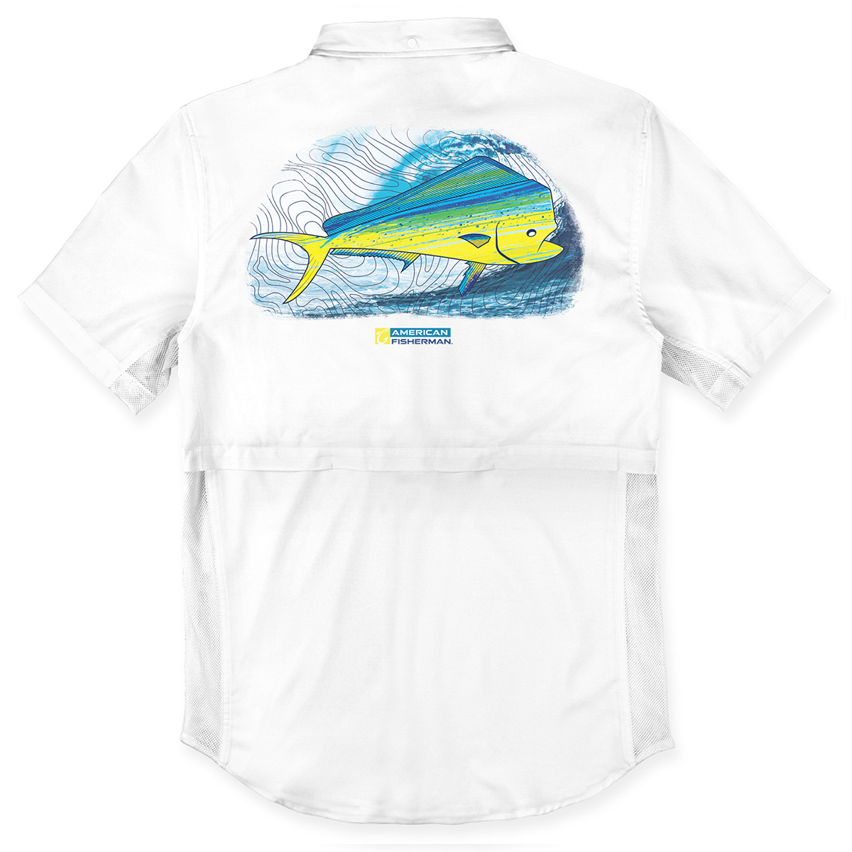 Men's Mahi Mahi Performance Fishing Shirt