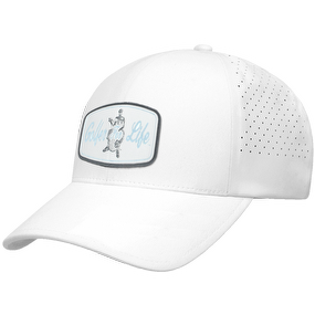 Golfer Sam Woven Emblem Flexfit® Snapback Perforated Cap