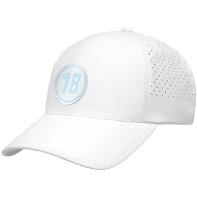 #18 Woven Emblem Flexfit® Snapback Perforated Cap