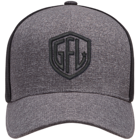 GFL Shield Puff Embroidered Flexfit® 2-Toned Grey Cap