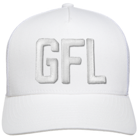 GFL Puff Embroidered 5-Panel Mesh Snapback Cap