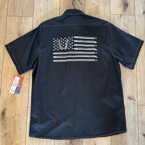 Men's Handlebar Society Flagpipes Contrast Stitch Shop Shirt