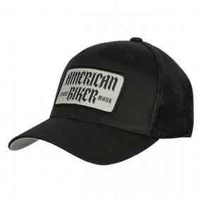 Let's Ride Woven Flexfit® Mesh Back Cap