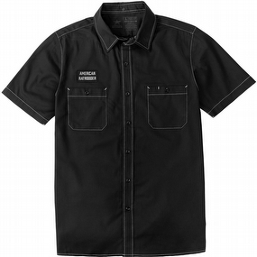 Men's American RatRodder Contrast Stitch Shop Shirt