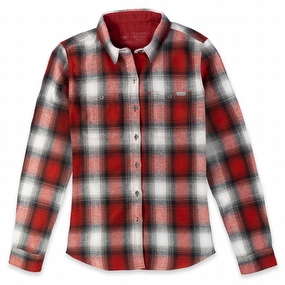 Women's American Biker Premium Flannel Shirt