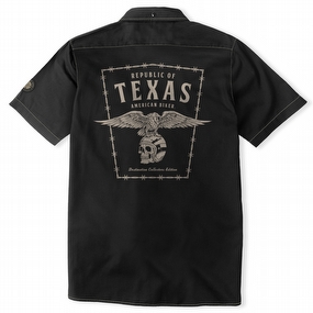 Men's Destination Texas Contrast Stitch Shop Shirt