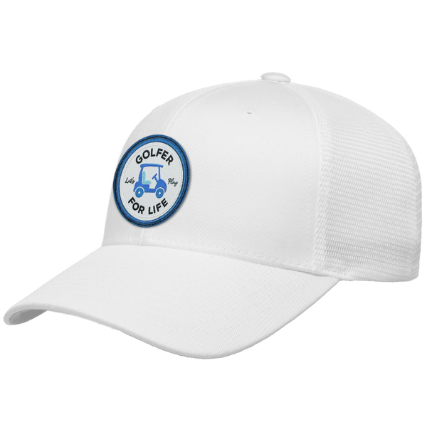 GFL Golf Cart  Woven Emblem Flexfit® Mesh Snapback Cap