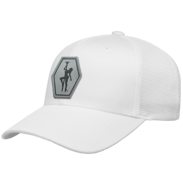 Tee Girl Woven Emblem Flexfit® Mesh Snapback Cap