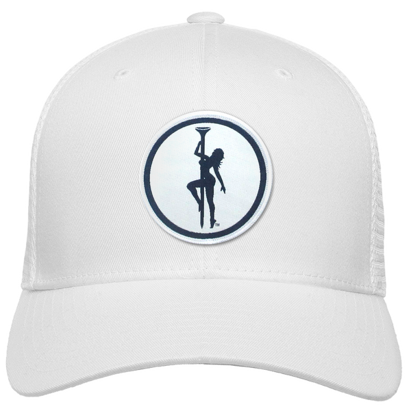 Tee Girl Woven Emblem Flexfit® Mesh Snapback Cap