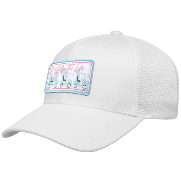 Golf Carts Woven Emblem Flexfit® Mesh Snapback Cap