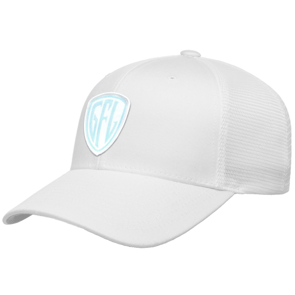 GFL Gothic Shield Woven Emblem Flexfit® Mesh Snapback Cap