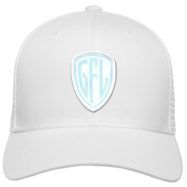 GFL Gothic Shield Woven Emblem Flexfit® Mesh Snapback Cap