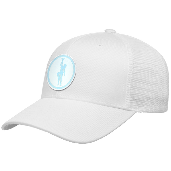 Tee Girl Woven Emblem Flexfit® Mesh Snapback Cap