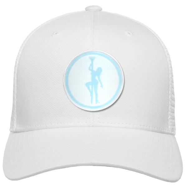 Tee Girl Woven Emblem Flexfit® Mesh Snapback Cap