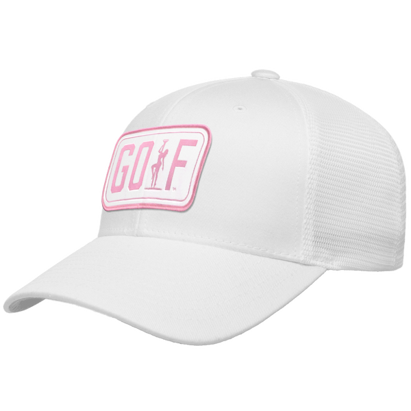 Tee Girl Woven Emblem Flexfit® Mesh Snapback Cap