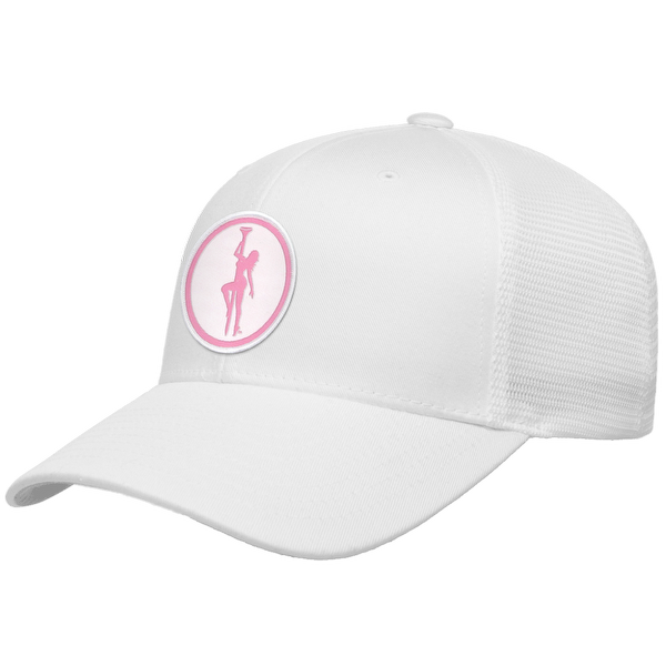 Tee Girl Woven Emblem Flexfit® Mesh Snapback Cap