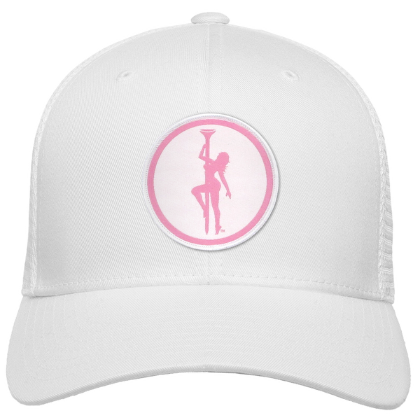 Tee Girl Woven Emblem Flexfit® Mesh Snapback Cap