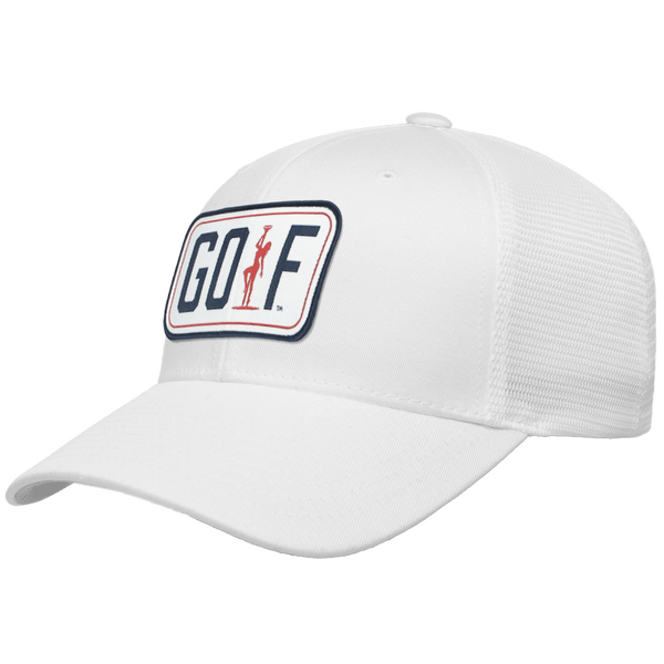 Tee Girl Woven Emblem Flexfit® Mesh Snapback Cap