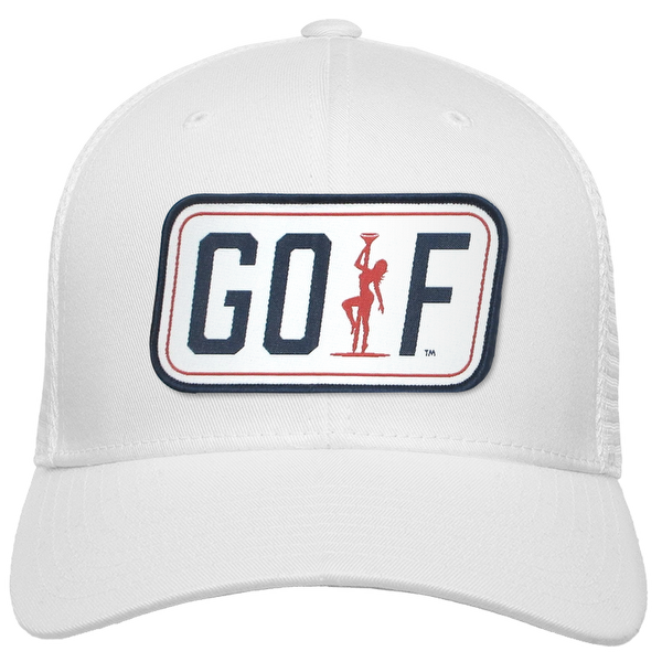 Tee Girl Woven Emblem Flexfit® Mesh Snapback Cap