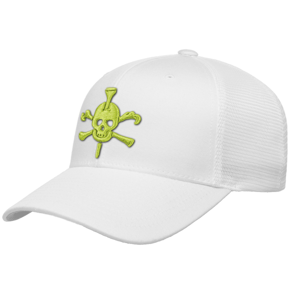 Mr Tee Puff Embroidered Flexfit® Mesh Snapback Cap