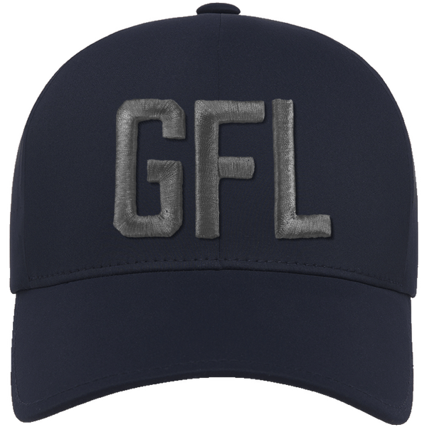 GFL Puff Embroidered FLEXFIT® NAVY SNAPBACK PERFORATED CAP