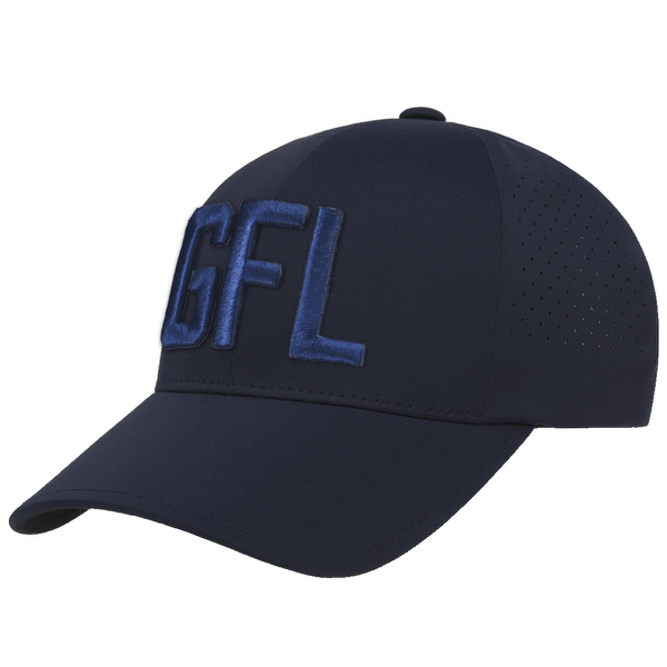 GFL Puff Embroidered FLEXFIT® NAVY SNAPBACK PERFORATED CAP