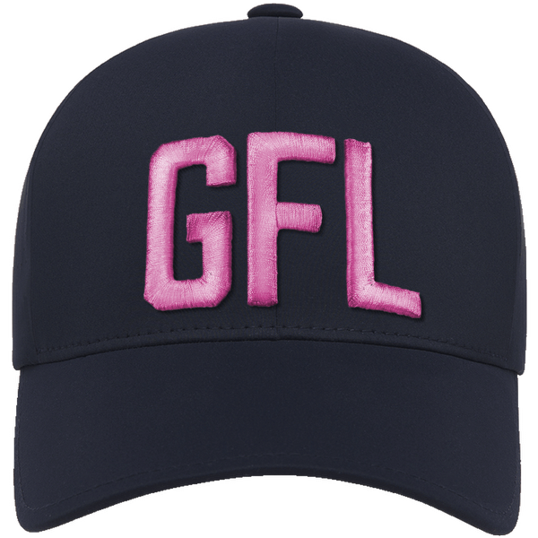 GFL Puff Embroidered FLEXFIT® NAVY SNAPBACK PERFORATED CAP