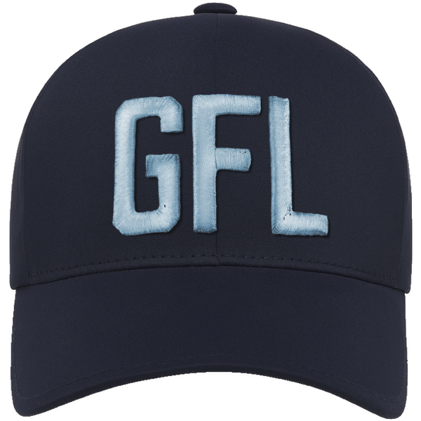 GFL Puff Embroidered FLEXFIT® NAVY SNAPBACK PERFORATED CAP