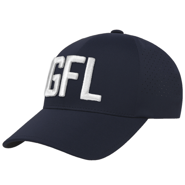 GFL Puff Embroidered FLEXFIT® NAVY SNAPBACK PERFORATED CAP