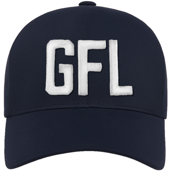 GFL Puff Embroidered FLEXFIT® NAVY SNAPBACK PERFORATED CAP