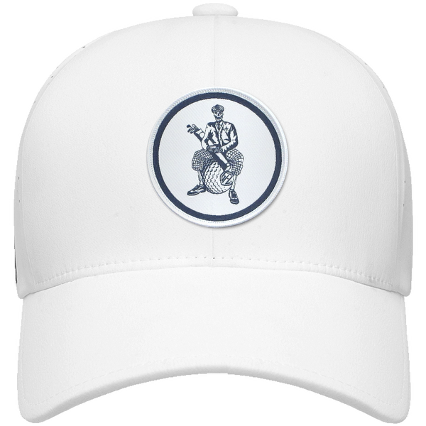 Golfer Sam Woven Emblem Flexfit® Snapback Perforated Cap