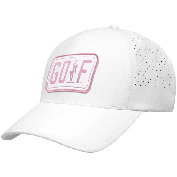 Tee Girl Woven Emblem Flexfit® Snapback Perforated Cap