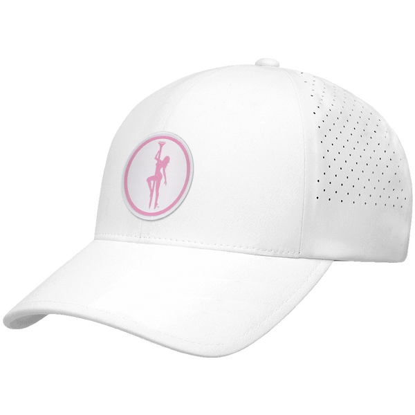 Tee Girl Woven Emblem Flexfit® Snapback Perforated Cap