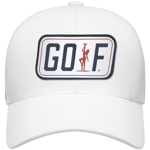 Tee Girl Woven Emblem Flexfit® Snapback Perforated Cap