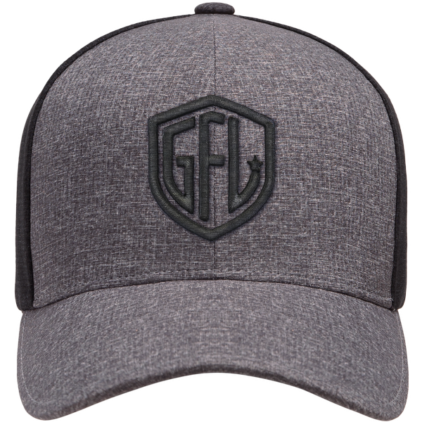 GFL Shield Puff Embroidered Flexfit® 2-Toned Grey Cap