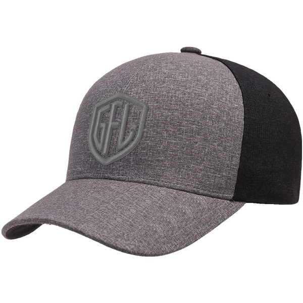 GFL Shield Puff Embroidered Flexfit® 2-Toned Grey Cap