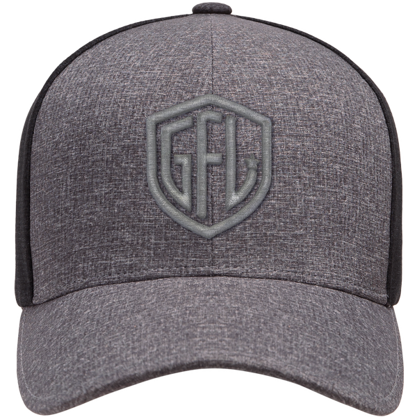 GFL Shield Puff Embroidered Flexfit® 2-Toned Grey Cap