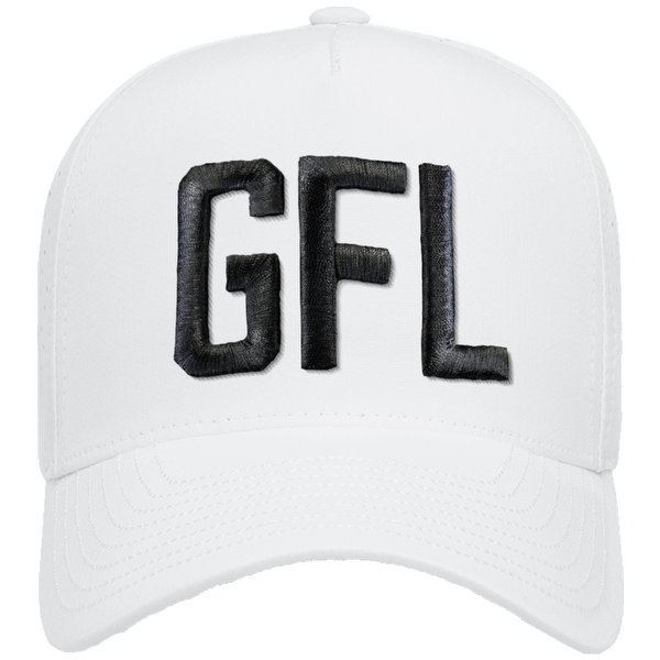 GFL Shield Puff Embroidered 5 Panel Snapback Perforated Cap