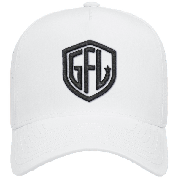 GFL Shield Puff Embroidered 5 Panel SNAPBACK PERFORATED CAP