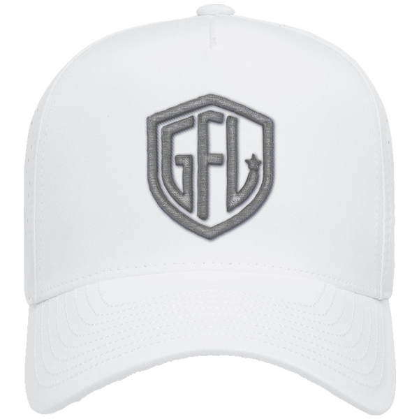 GFL Shield Puff Embroidered 5 Panel SNAPBACK PERFORATED CAP