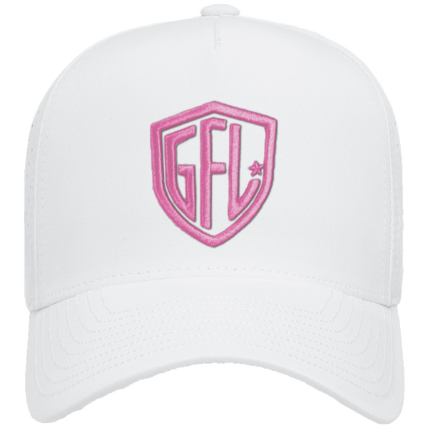 GFL Shield Puff Embroidered 5 Panel SNAPBACK PERFORATED CAP