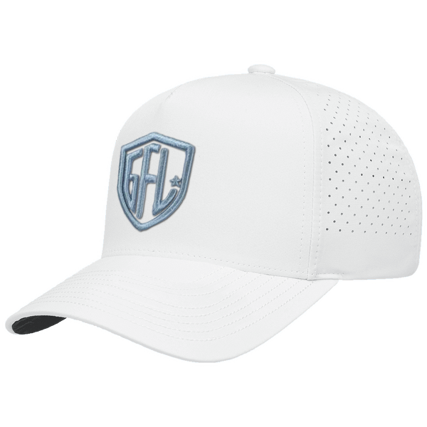 GFL Shield Puff Embroidered 5 Panel SNAPBACK PERFORATED CAP