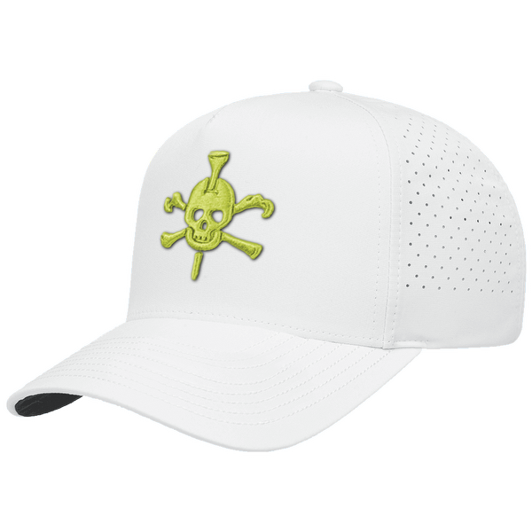 Mr Tee Puff Embroidered 5 Panel SNAPBACK PERFORATED CAP