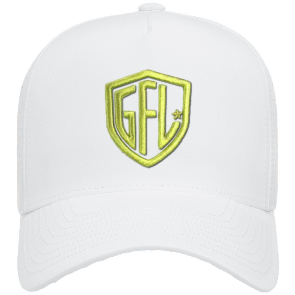 GFL Shield Puff Embroidered 5 Panel SNAPBACK PERFORATED CAP