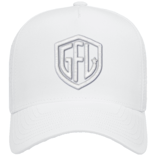 GFL Shield Puff Embroidered 5 Panel SNAPBACK PERFORATED CAP