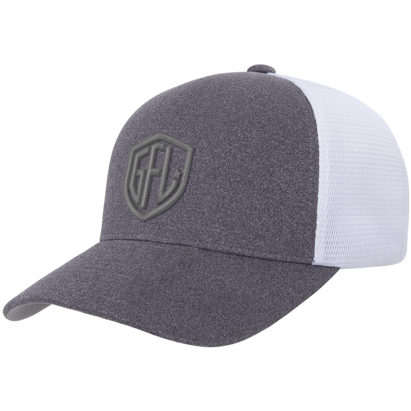 GFL Shield Puff Embroidered Flexfit® 5-Panel Mesh-Back Cap